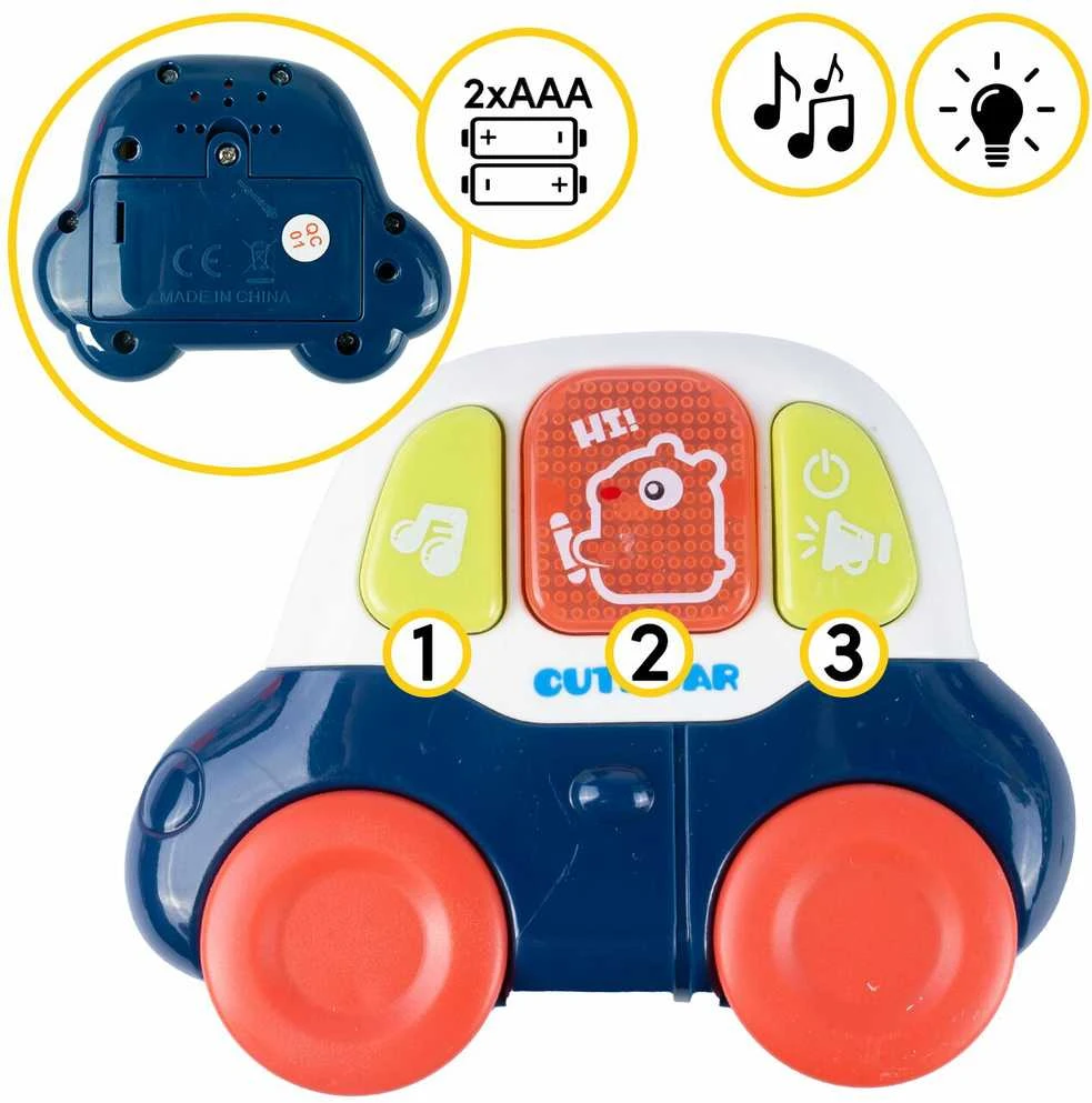 Malplay Interaktyvus lavinamasis stumdukas Automobilis