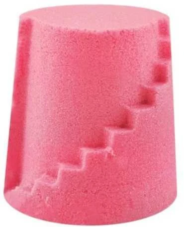 KIK Kinetinis smėlis 1kg maišelyje rožinės spalvos