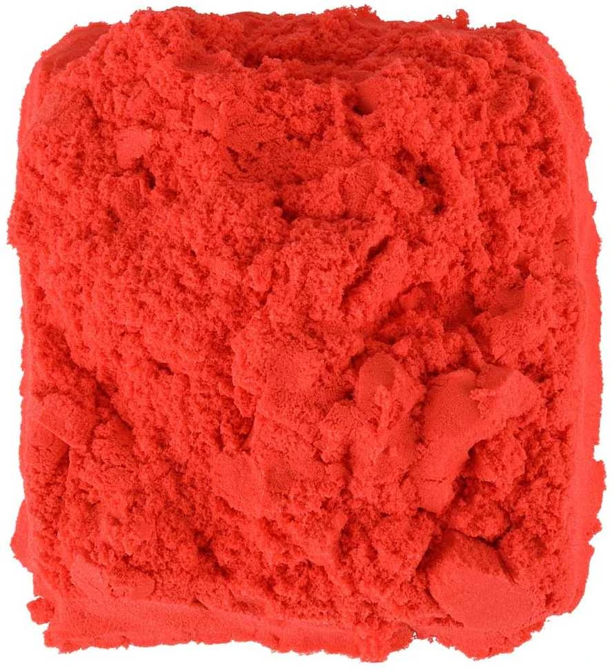 Kinetinis smėlis maišelyje 1kg, Geltonos spalvos