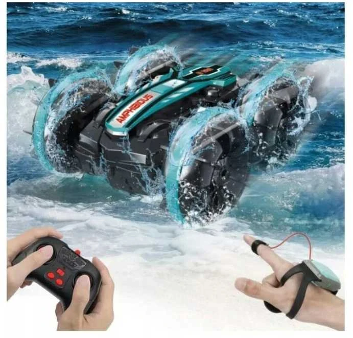 Malplay Nuotoliniu būdu valdomas vandens automobilis Amphibious
