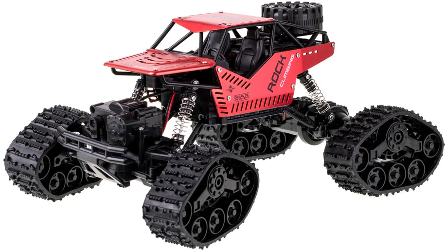 RC Rock Crawler 4x4 LHC012 automobilis 2in1 raudonas