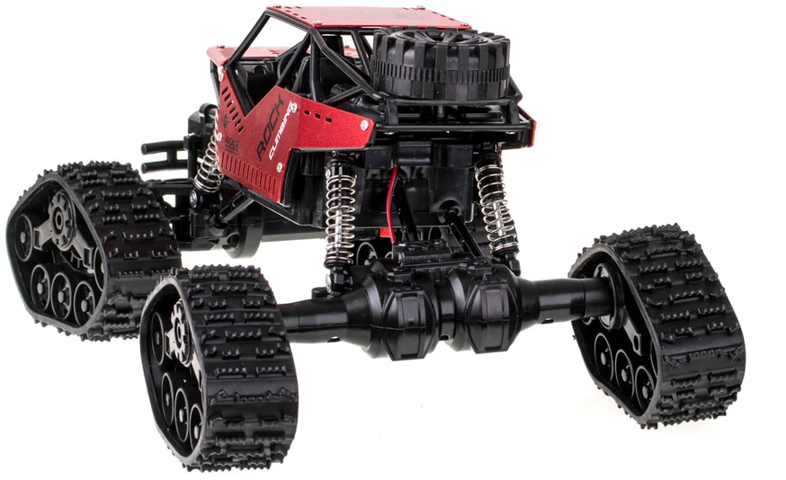 RC Rock Crawler 4x4 LHC012 automobilis 2in1 raudonas