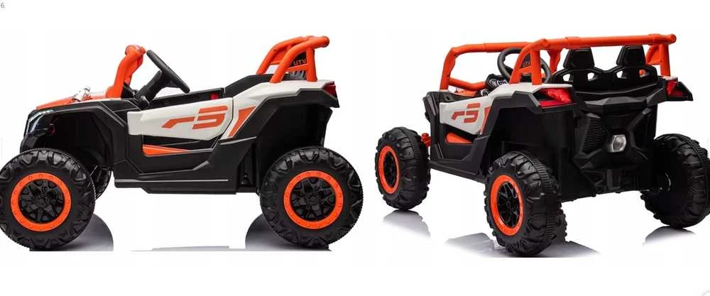 Lean Cars ELEKTROMOBILIS VAIKAMS NEL-901 4X4 ORANŽINIS