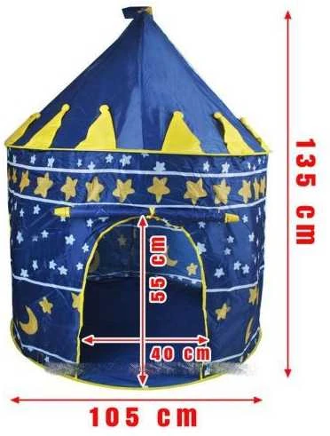 Kruzzel Vaikiška mėlyna palapinė 23474