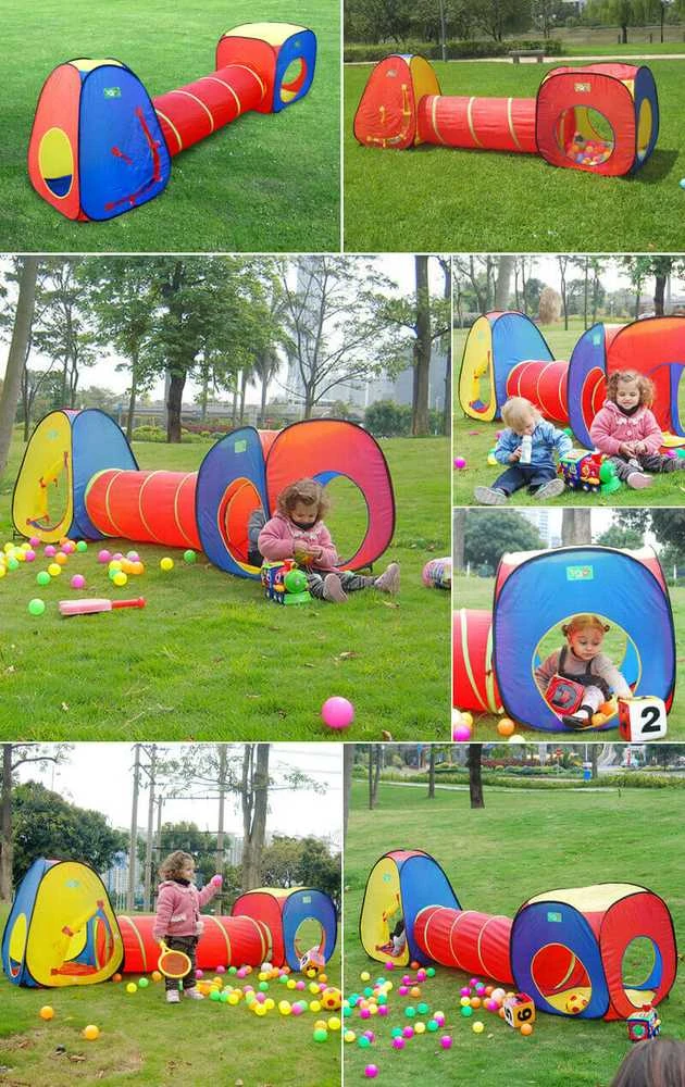 3in1 vaikiška palapinė Kruzzel 23871