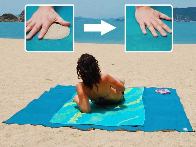 Sand free beach blanket mesh 200x200