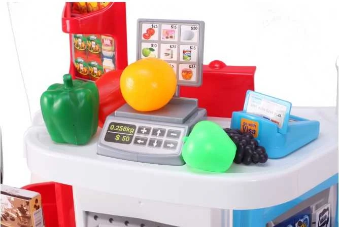 Parduotuvė supermarketas su vežimėliu SUPER STORE