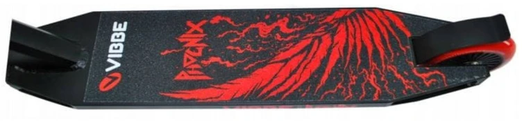 Paspirtukas Phoenix 100mm ABEC9, Raudona