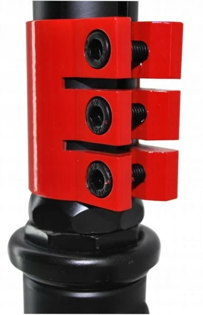 Paspirtukas Phoenix 100mm ABEC9, Raudona