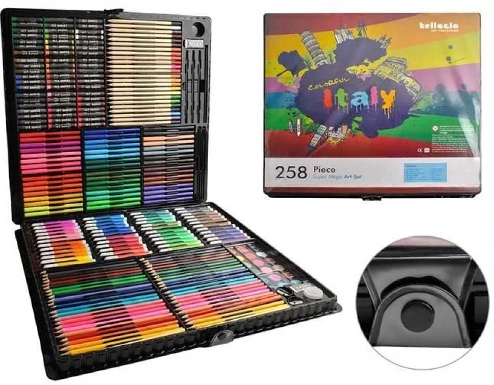 Maltec Maaleo Dažymo rinkinys dėkle 288 vnt
