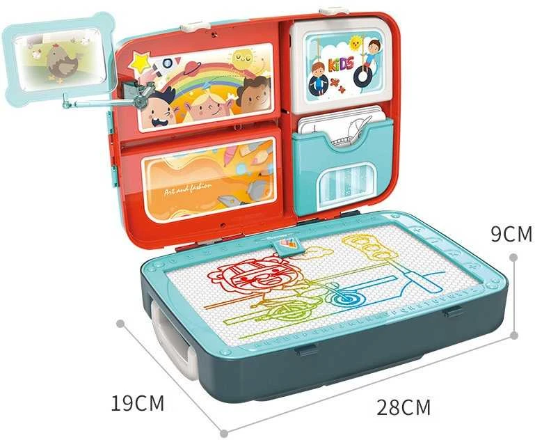 Piešimo rinkinys 3in1 - lagaminas “Kids”