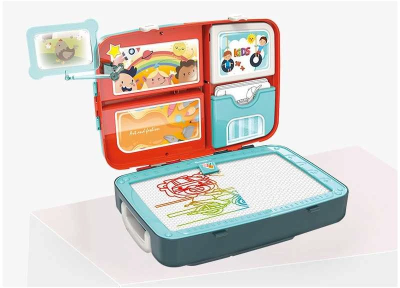 Piešimo rinkinys 3in1 - lagaminas “Kids”
