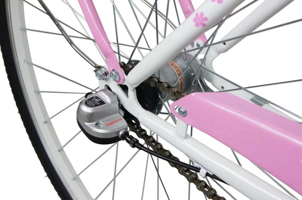 Blue Mėlyna MalTrack [CITY BIKE 28" SS][MILK Rožinis] + Mėlynas