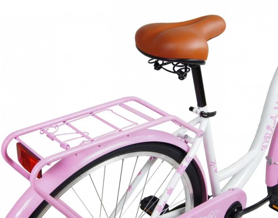 Blue Mėlyna MalTrack [CITY BIKE 28" SS][MILK Rožinis] + Mėlynas