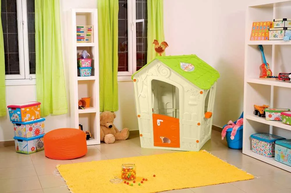 Plastikinis žaidimų namelis Curver MAGIC PLAYHOUSE CREAMY