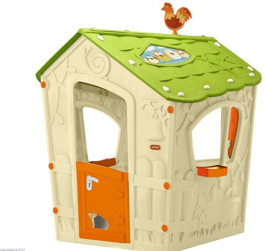 Plastikinis žaidimų namelis Curver MAGIC PLAYHOUSE CREAMY