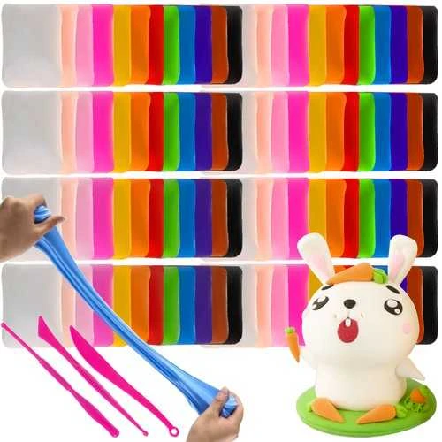 Kruzzel Putplasčio - plastilino rinkinys 48 vnt. kruzelis 21656