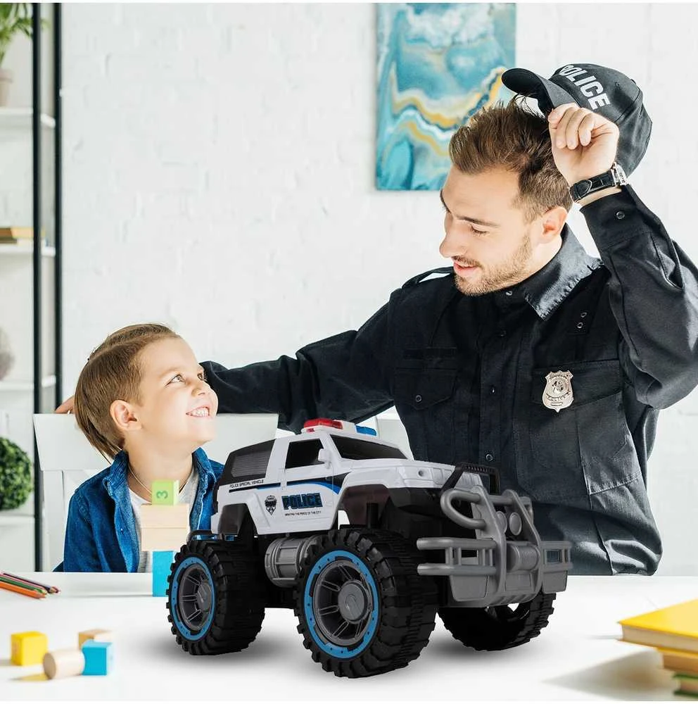Malplay Žaislinis policijos visureigis su pavara
