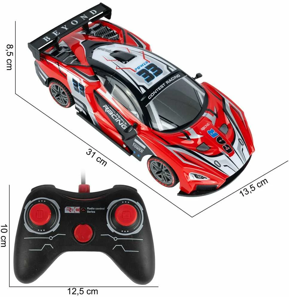 Malplay Nuotoliniu būdu valdomas automobilis, RC, LED apšvietimas