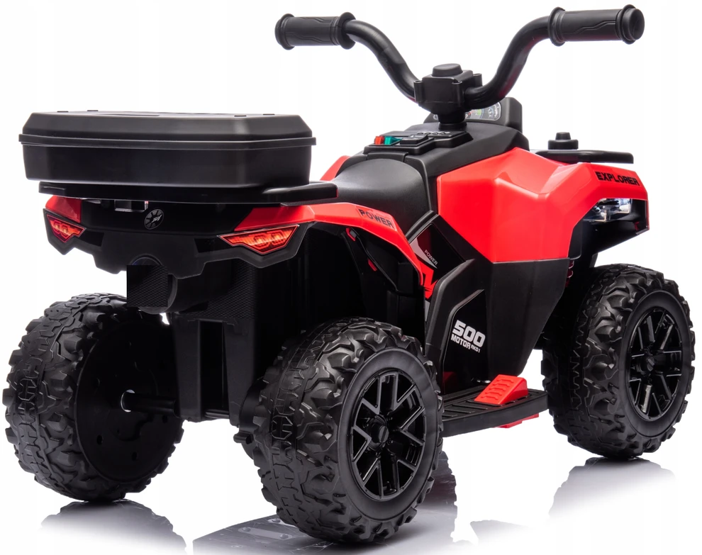 Lean Cars Vaikiškas akumuliatorinis keturratis LEAN GTS1155 – raudonas