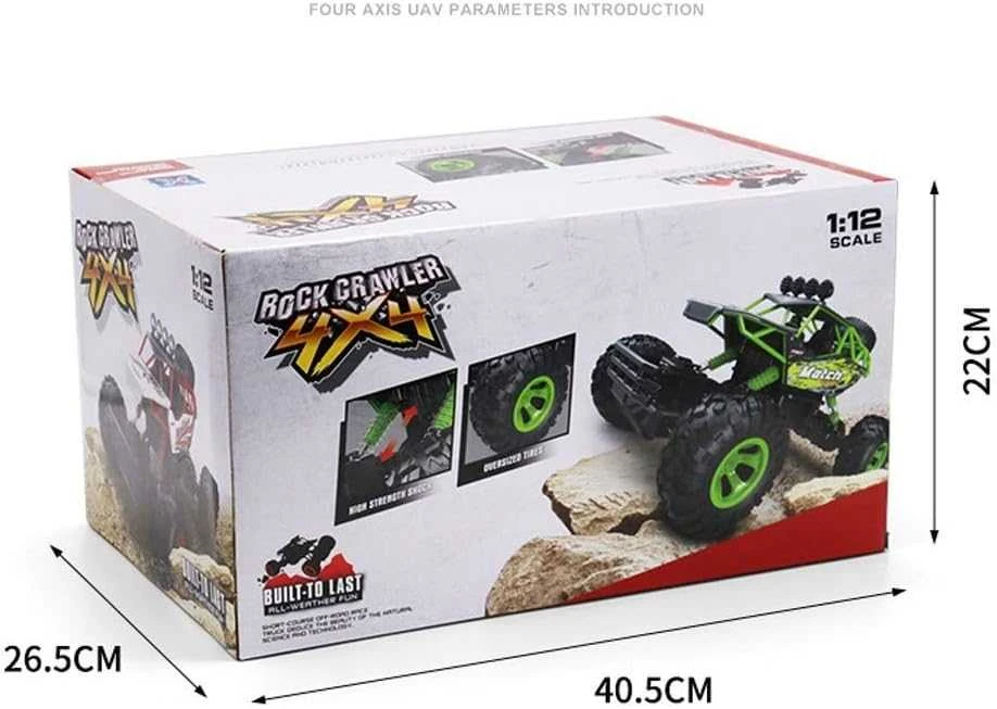 ACR RC CAR 4x4 DRIVE AUTO Pultas RC BUGGY 36cm -2 Akumuliatoriai