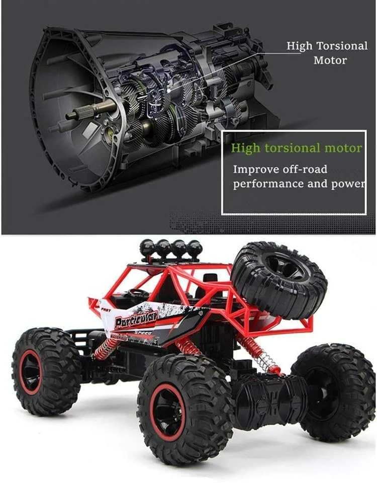 ACR RC CAR 4x4 DRIVE AUTO Pultas RC BUGGY 36cm -2 Akumuliatoriai