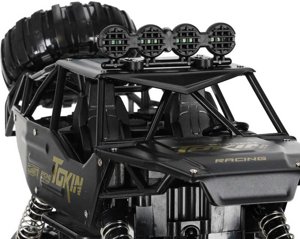 KIK RC automobilis Rock Crawler 1:12 4WD METAL juodas