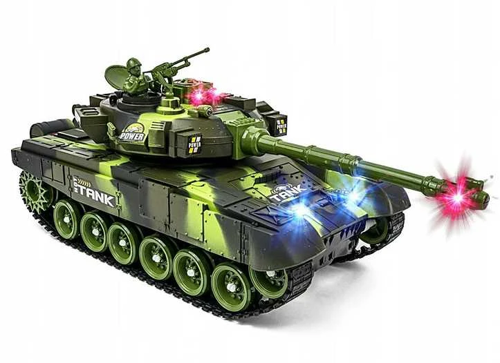 Madej Du nuotoliniu būdu valdomi R/C kovos tankai
