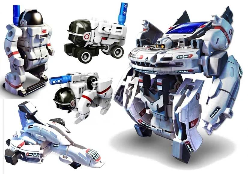 Lean Sport Robotas konstruktorius SOLAR SPACE FLEET 6*1