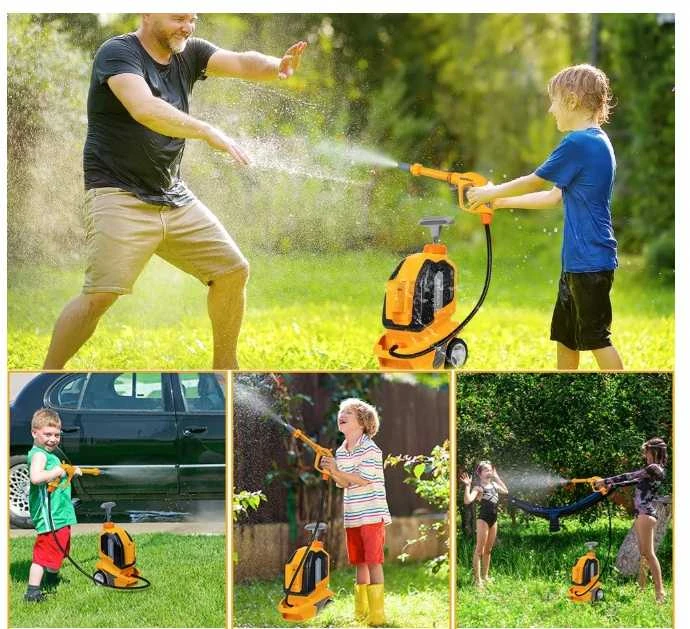 Slėginis plovimo įrenginys su vandens funkcija