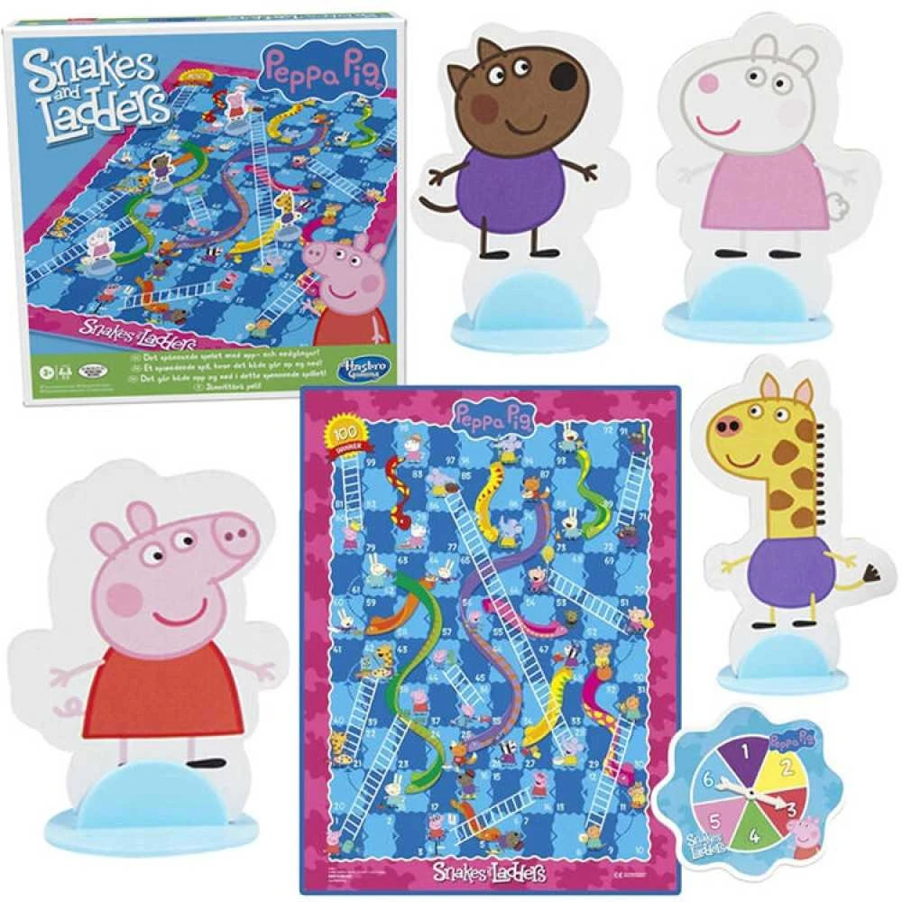 Stalo žaidimų kopėčios ir gyvatės „Peppa Pig Gr0672“
