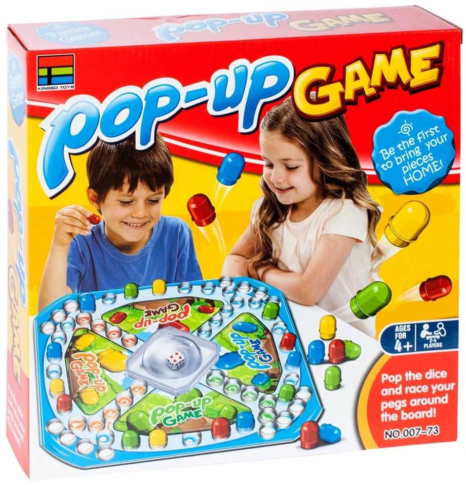 Malplay Arkadinis vaikiškas stalo žaidimas Pop-up