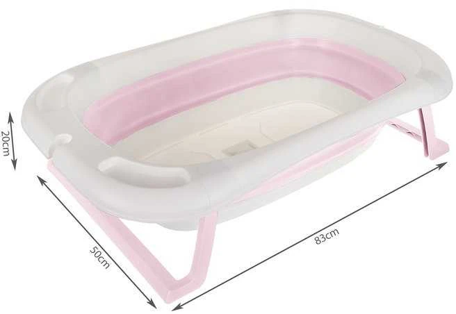 Sulankstoma vonia Toma Bath & Care, rožinė