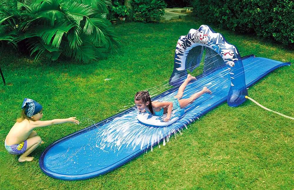 Vn Toys SunClub Vandens čiuožykla Slip and Slide Icebreaker 305x183x50 cm.