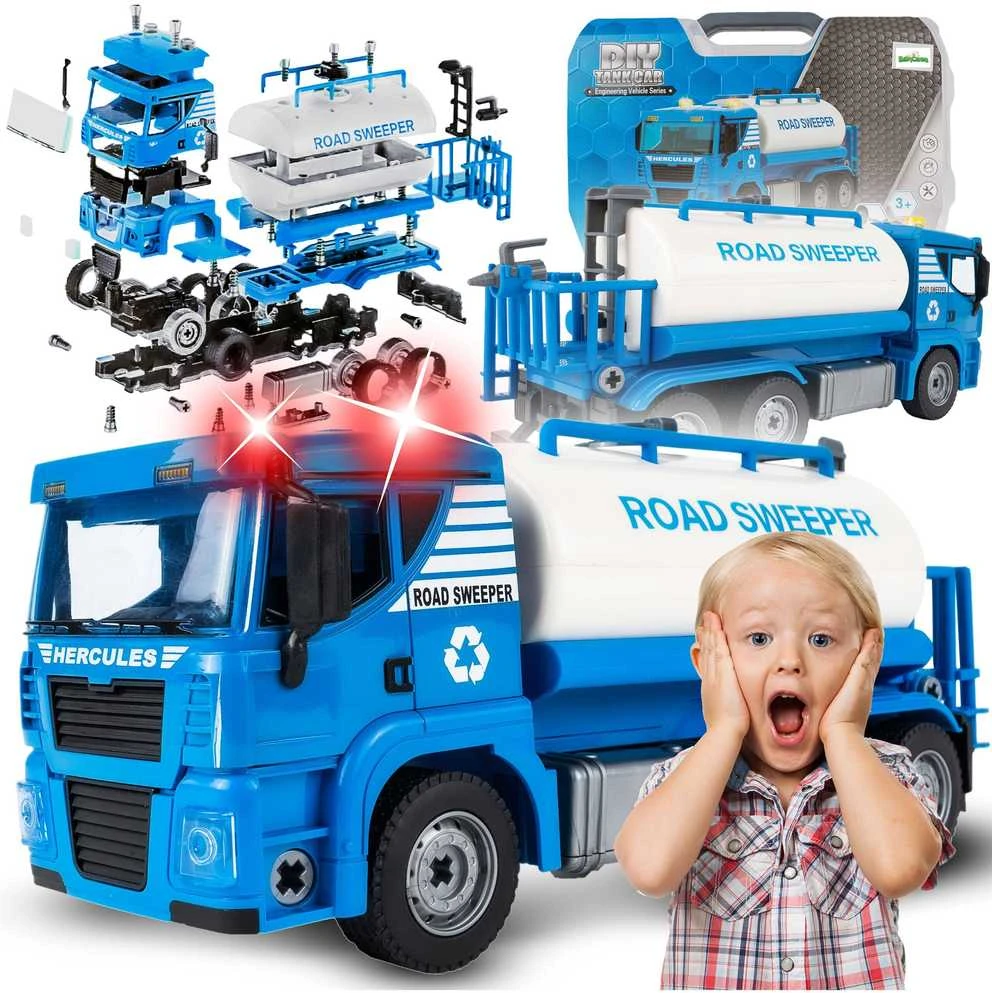 Malplay Žaislinis Automobilis konstruktorius TANKER, 110 el
