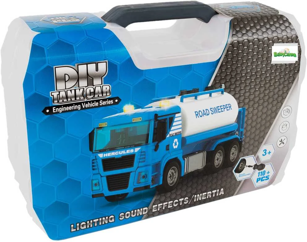 Malplay Žaislinis Automobilis konstruktorius TANKER, 110 el