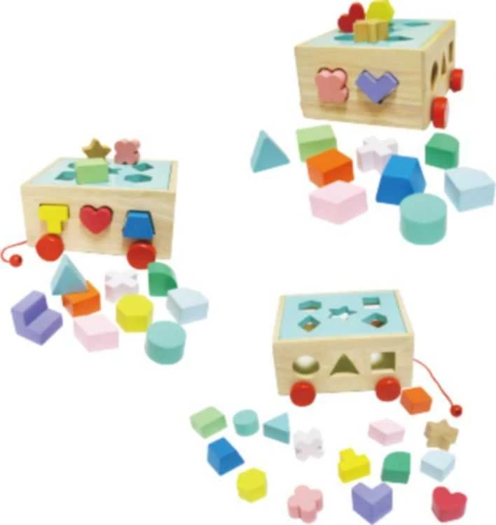 Medinis figūrėlių rūšiuoklis Ecotoys
