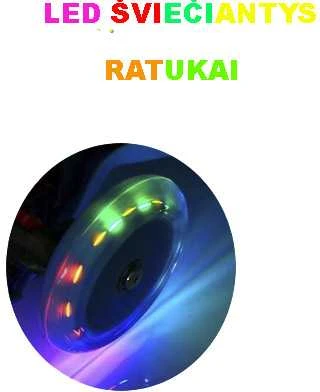 Triratis paspirtukas reguliuojamu aukščiu Kruzzel - Rausvas