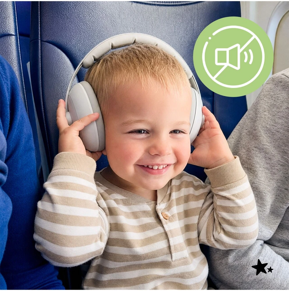 Triukšmą slopinančios ausinės vaikams DOGGY 2in1, 25 dB