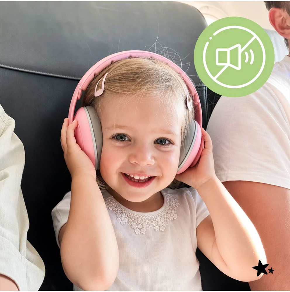 Triukšmą slopinančios ausinės vaikams DOGGY 2in1, 25 dB