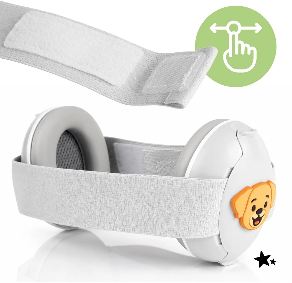 Triukšmą slopinančios ausinės vaikams DOGGY 2in1, 25 dB