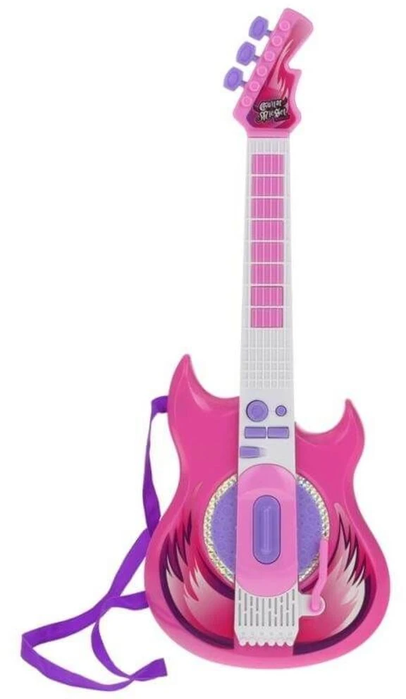 Malplay Vaikiška gitara su mikrofonu ant stovo