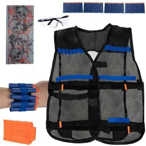 Ikonka Vaikiškas taktinis liemenės ir priedų rinkinys NERF