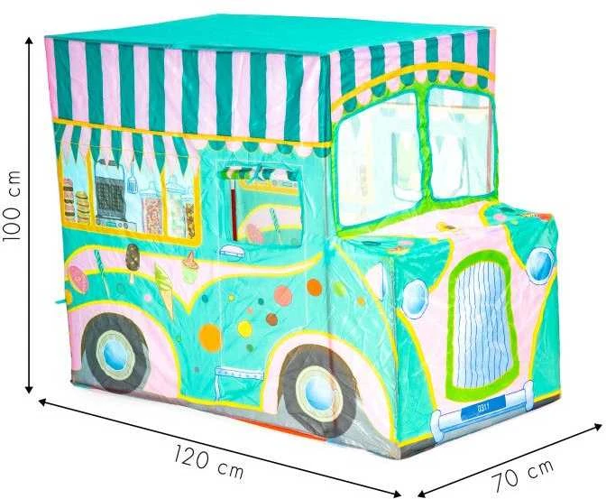 Palapinė vaikams iPlay Ice Kreminis Car