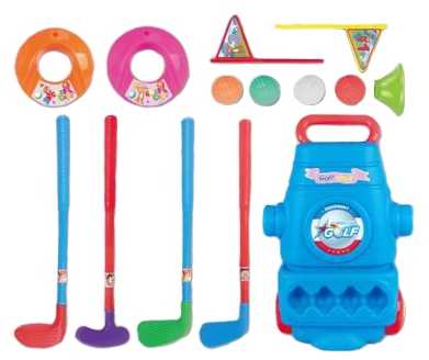 Lean Toys Vaikiškas golfo žaidimo rinkinys “Woopie ”