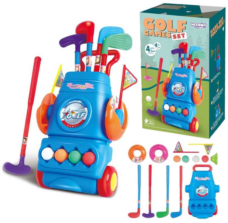 Lean Toys Vaikiškas golfo žaidimo rinkinys “Woopie ”