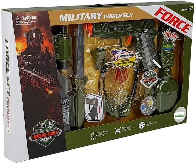Lean Sport Vaikiškas kareivio rinkinys “MILITARY”