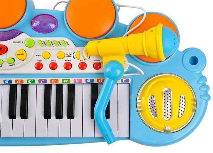 Ramiz Klaviatūra USB MP3 būgnai 3 oktavos
