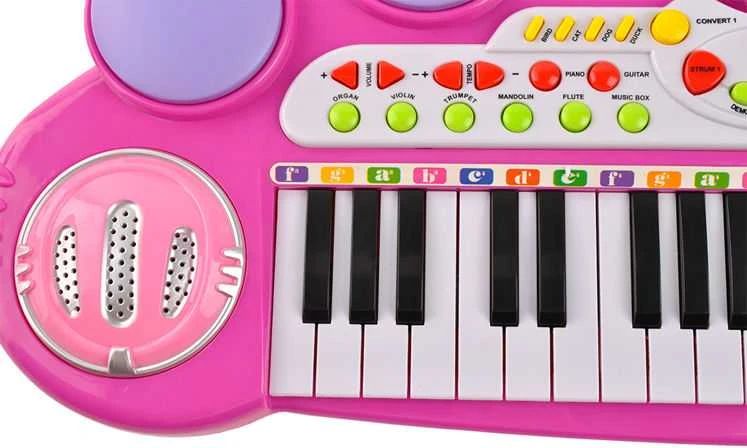 Ramiz Klaviatūra USB MP3 būgnai 3 oktavos