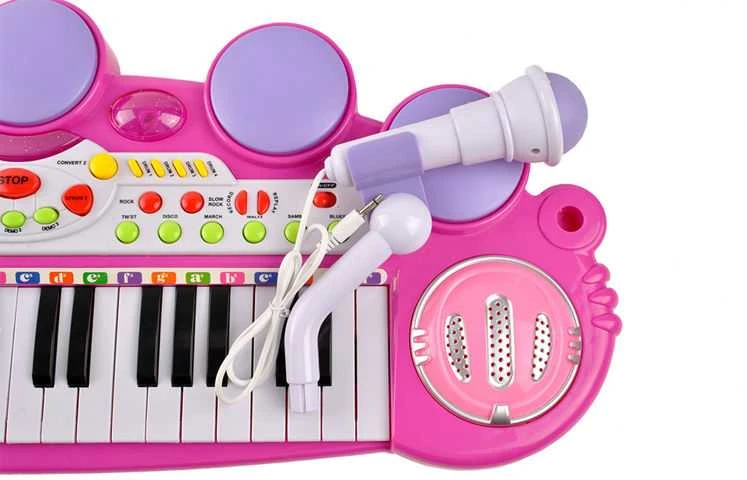 Ramiz Klaviatūra USB MP3 būgnai 3 oktavos